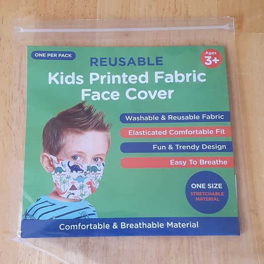 BNIP - A Reusable Childs Fabric Mask - #