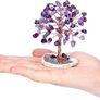 Mini Crystal Tree Healing Crystal Tumble Stone Tree of Life Feng Shui Tree Gemstones Agate Money Tree Figurines Ornament (FREE POSTAGE) Image 6