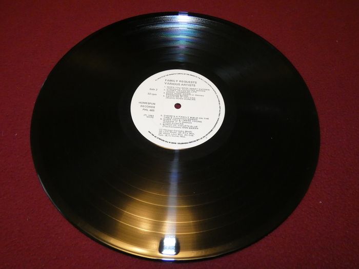 Family Requests 1983 Irish Pressing Lp