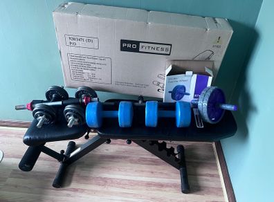 Weightlifting bench and weight equipment