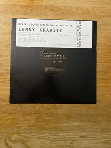 Lenny Kravitz - Black Velveteen - 12" Single - Apollo 440 Mixes - Promo