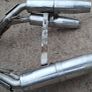 kawasaki z750 Laser quad pipe exhaust Image 4