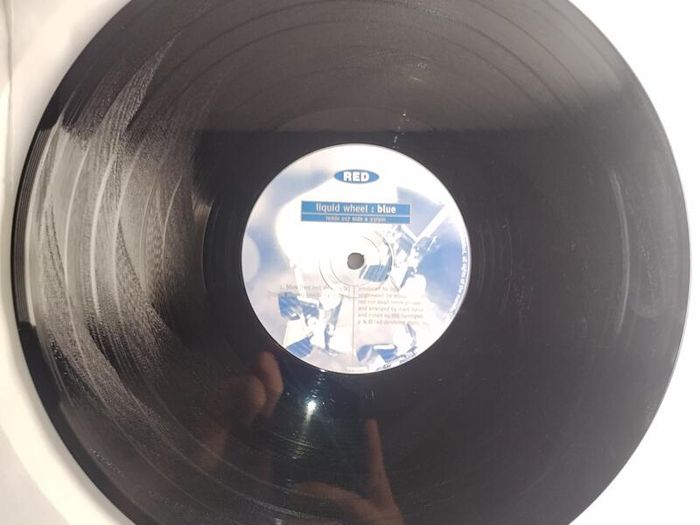Liquid Wheel - Blue - Red Records - Oldskool Irish Trance BANGER from Liquid WHEEL! Condition: Excellent to Near MINT!