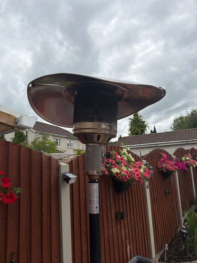 Patio heater.