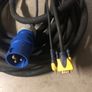 10m All-In-One Vga 16a Power and Composite Video Multi Cable home Cinema etc Image 2