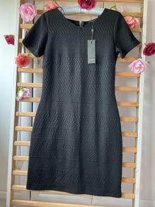 dress Bnwt black street one dress size 12 short sleeve
