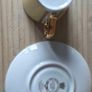 Royal Collection Trust Imperial Russian Faberge Coffee Cup & Saucer - Yellow - New In Box Image 2
