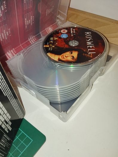 DVD Box Sets 15e each Roswell, Roots & John Wayne Collection