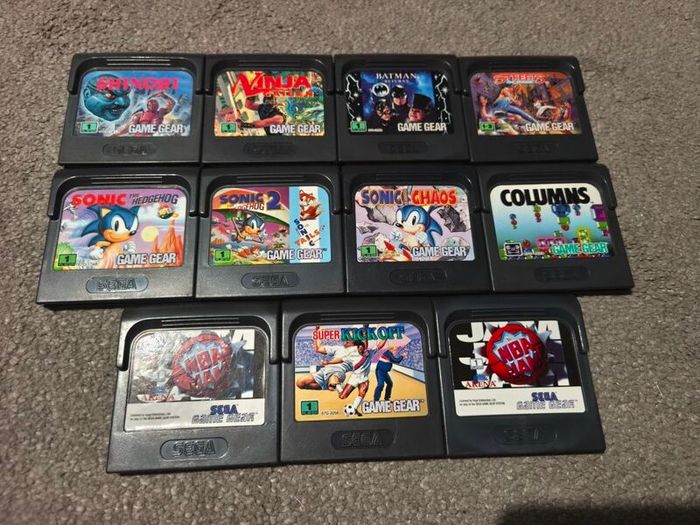 Sega Gamegear Games