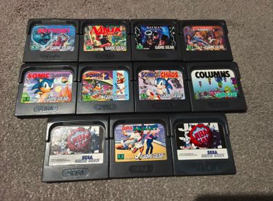 Sega Gamegear Games