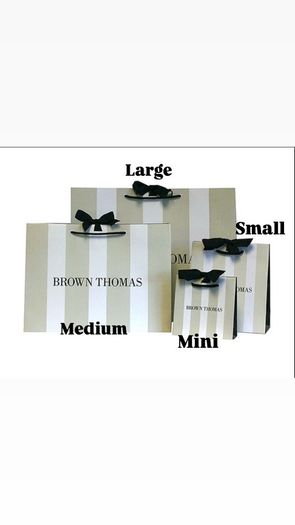 Brown Thomas gift bags