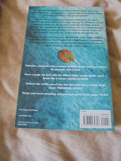 Cradle and All Book By James Patterson for Sale