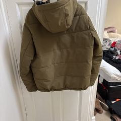 mens padded coat from Zara