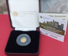 Ireland 2013 Rock of Cashel GOLD  Coin in Case