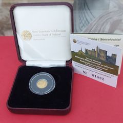 Ireland 2013 Rock of Cashel GOLD  Coin in Case