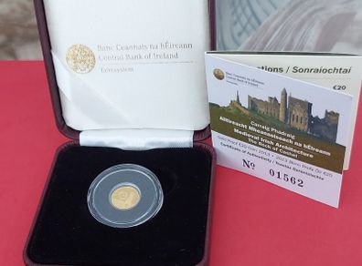Ireland 2013 Rock of Cashel GOLD  Coin in Case