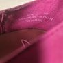 womens CLARKS Forest Lagoon Raspberry pink nubuck leather slip on wedge heel shoes pumps Size UK 3 D EU 36 Image 9