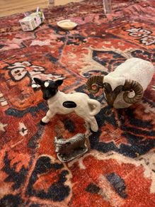 vintage sheep collectables