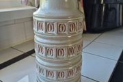 Retro 1970s Vintage Keramik Midcentury West Germany 1970s Scheurich Inka vase 268-23