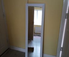 Over the door mirror
