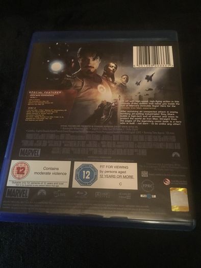 Iron Man Bluray
