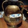 Collection of Brass Scuttle & 2 Brass Bins Image 2