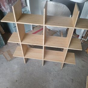 Bamboo shelf