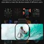 Men's and Women's Smartwatch Sport Bluetooth Talk BT Music Wireless Charging Health Monitoring Smart Watch Steps Heart Rate Image 4