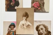 Bundle of French vintage postcards
