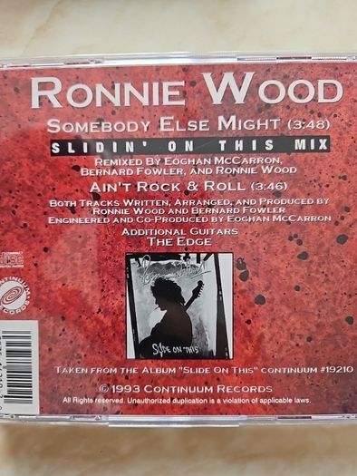 Ronnie Wood 2 CD Lot