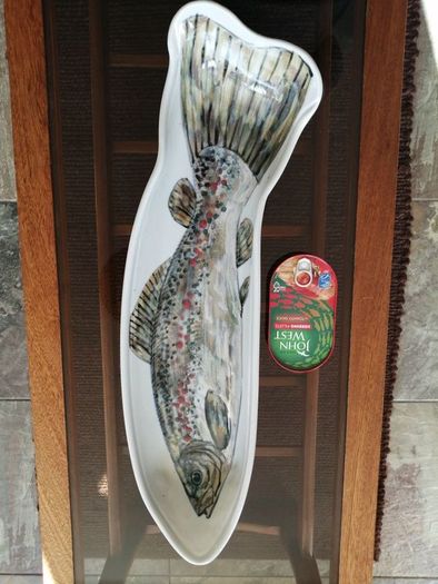 Highland Stoneware Scotland Salmon Dish
