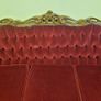 Vintage Red Velvet Rococo Revival Suite (Couch & 2 Chairs) Image 4