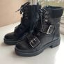 Leather Biker Boots - Carvela - Brand New Image 4