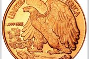 Uniques Walking Liberty 1 oz .999 Copper Rounds, 20 Pack Coin Tube