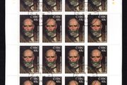 2006 Ireland Death Centenary of Michael Davitt Commemorative Stamp Sheetlet Plate 1B1B1B1B Fine CDS Used with Dublin cancel of 16th August 2006 (First day of issued) on envelope extract.