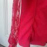 Womens pink lace top Image 7