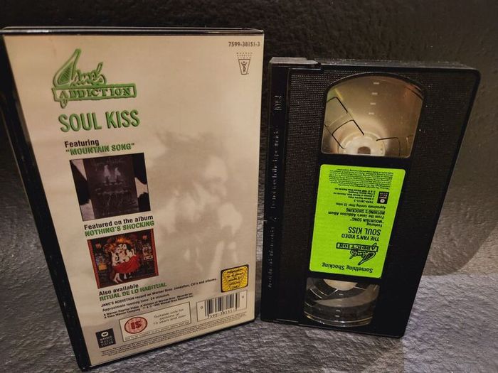 Janes Addiction Soul Kiss The Fans video Vhs
