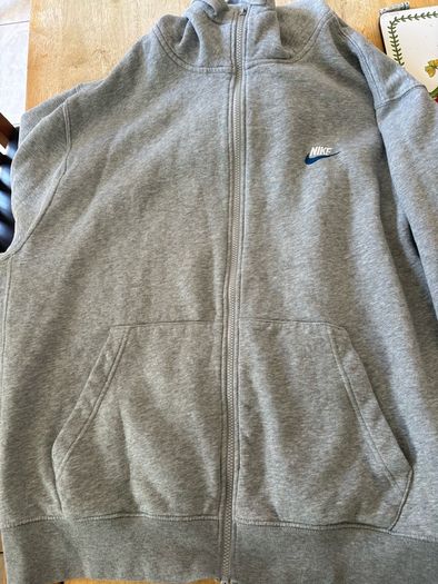Grey Nike hoodie size XXL