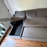M&S Corner Sofa Bed 3-seater (Left-hand) ash grey Image 2