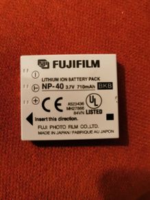 Fujifilm NP-40 genuine battery