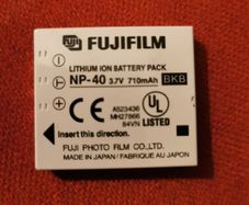 Fujifilm NP-40 genuine battery
