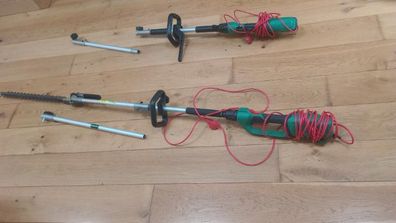 electric long reach hedgetrimmers