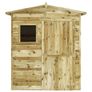Garden Storage Shed Impregnated Pinewood Image 3