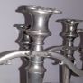 Antique Silver plated Candle Stands Image 6