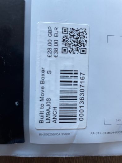 Lululemon Performance Boxer shorts Luxtreme built to move size S BNIb