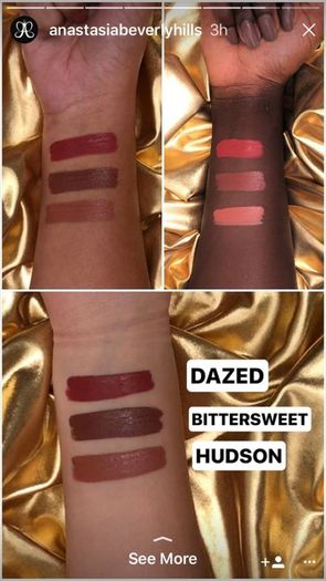 Anastasia Beverly Hills matte liquid lipstick in CONFUSED