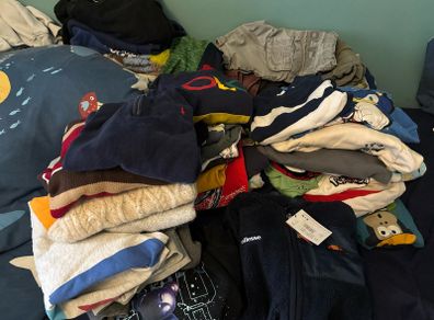 Large Bundle Age 6-8 Boy Clothes
