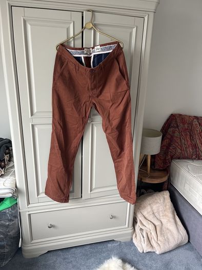 Fat Face Men's Brown Chinos 34R