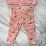 Fred & Flo Baby Girl Pink Breakfast Club 2-Piece Set - 3-6 months Image 4