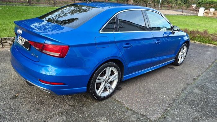 Audi A3 2019 Ara Blue S Line